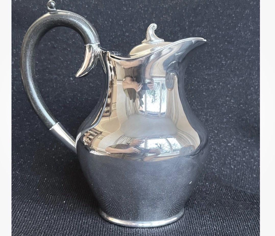 Vintage Silver-Plated Water Jug EPBM | Made in England | Ralph Lauren Inspired Country House Silverware