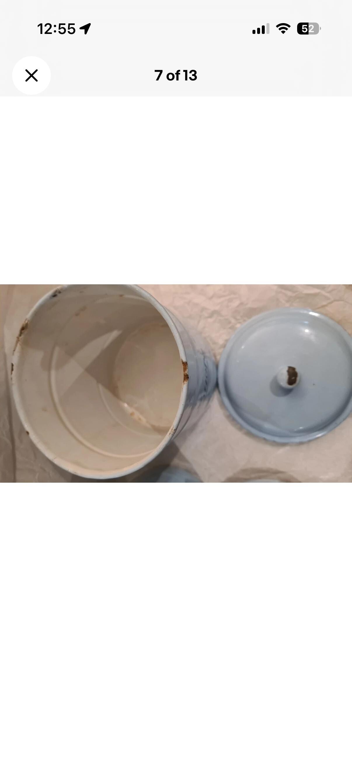 Vintage French Enamel Kitchen Tins Set of 3 Blue & White Pantry Canisters Farmhouse Storage Jars Country Kitchen Decor