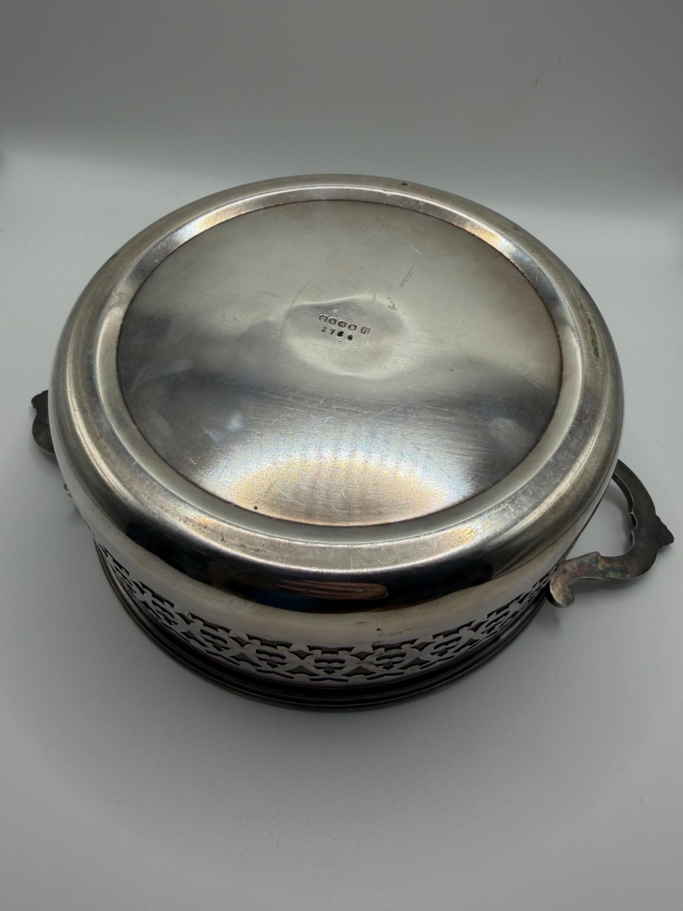 Antique Victorian Silver Plate Pierced Bowl | Martin Hall & Co Sheffield | EPGS Bonbon Dish | Gothic Fruit Bowl | English Antique Centrepiec