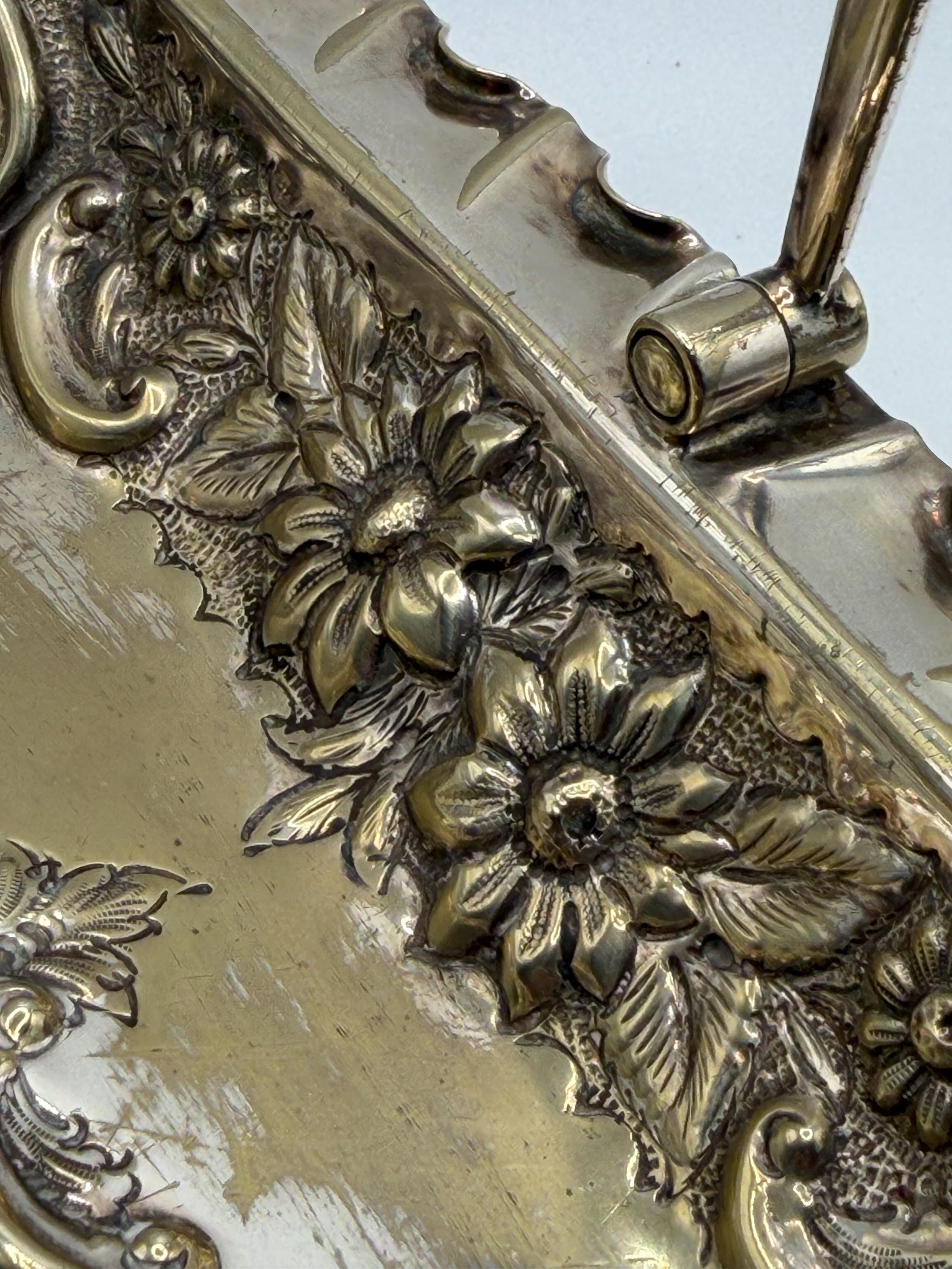 Vintage Silver Plated EPNS Basket Dish / Bon Bon Basket / Decorative Serving Dish  HH&S Sheffield