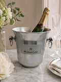 Vintage French Mouton Cadet Champagne Bucket | Argit France Wine Cooler | Baron Philippe de Rothschild | Vintage Aluminium Ice Bucket | Fren