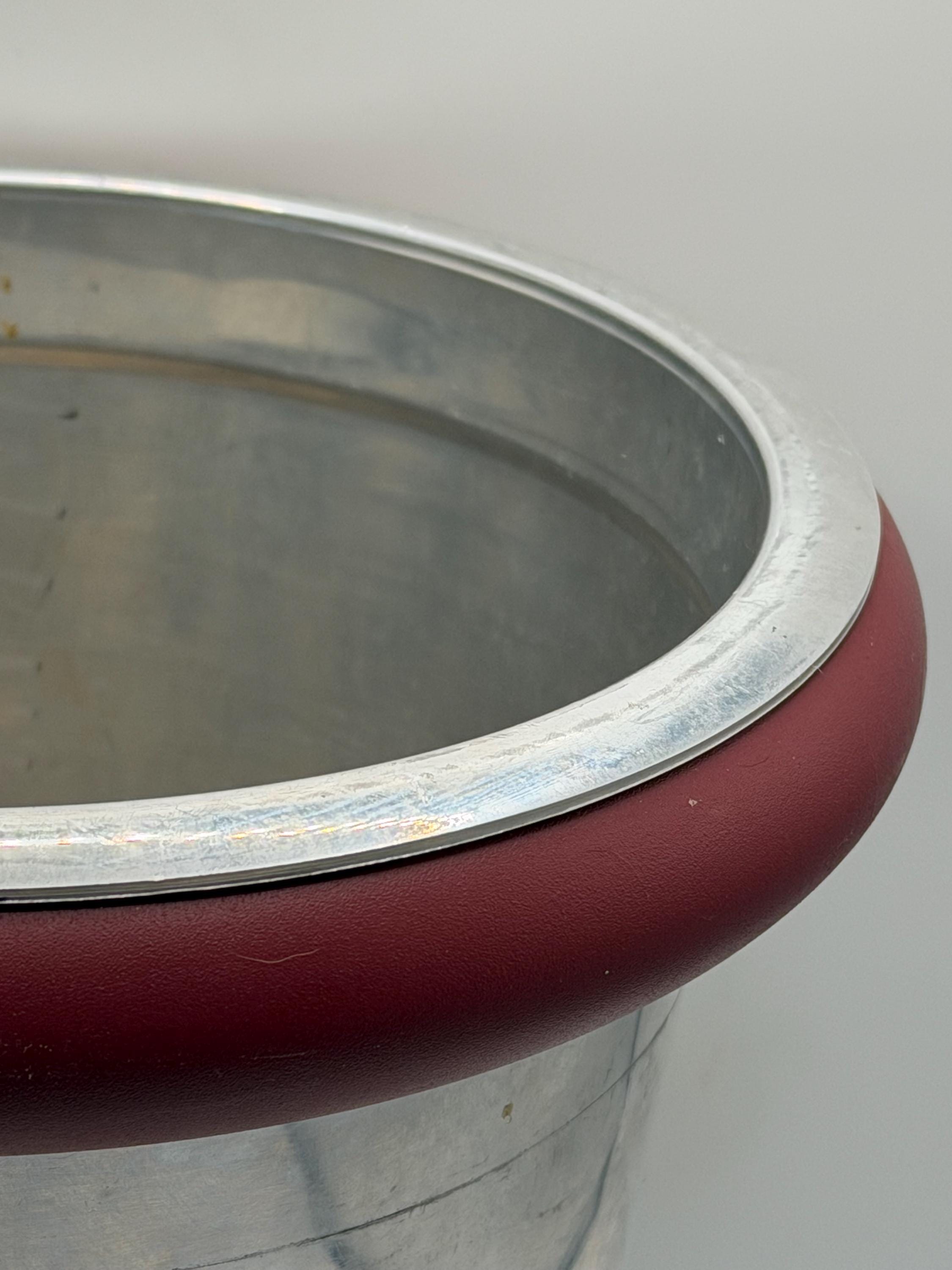 Vintage Mercier Floating Champagne Bucket | French Champagne Advertising | Poolside Champagne Cooler | Vintage Barware | Mercier Champagne